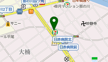 セブンイレブン 福岡日赤通り店の地図画像