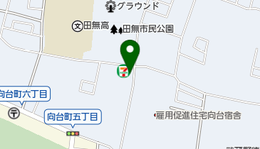 セブンイレブン 西東京向台5丁目店の地図画像