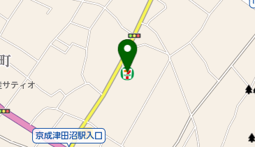 セブンイレブン 津田沼店の地図画像