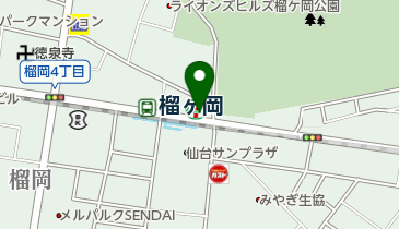 セブンイレブン 仙台榴ヶ岡5丁目店の地図画像