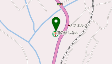 セブンイレブン 道の駅はなわ店の地図画像