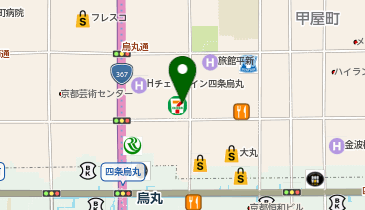 セブンイレブン 京都東洞院錦店の地図画像