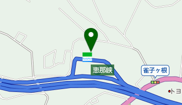 セブン銀行 中央自動車道 恵那峡サービスエリア 上り 共同出張所の地図画像