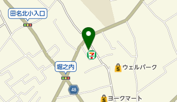セブンイレブン 相模原田名堀之内店の地図画像