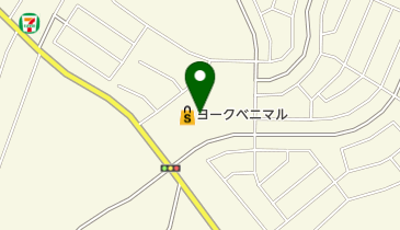 セブン銀行 ヨークベニマル 百合が丘店 共同出張所の地図画像