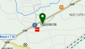 セブンイレブン 東仙台1丁目店の地図画像