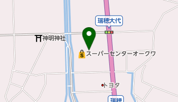 セブン銀行 スーパーセンターオークワ 岐阜養老店 共同出張所の地図画像