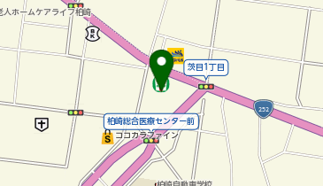 セブンイレブン 柏崎茨目店の地図画像