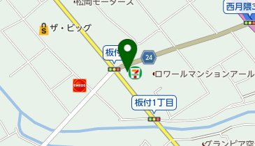 セブンイレブン 板付バス停前店の地図画像