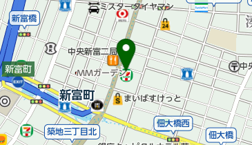 セブンイレブン 中央区入船3丁目店の地図画像