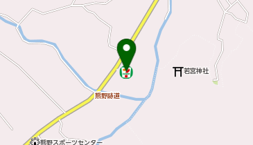 セブンイレブン 熊野町初神店の地図画像