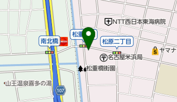 セブンイレブン 名古屋松原3丁目店の地図画像