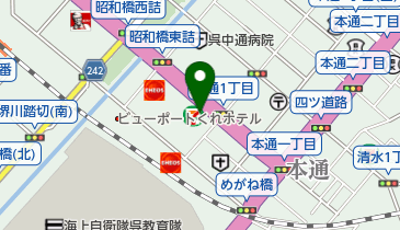 セブンイレブン 呉中通1丁目店の地図画像