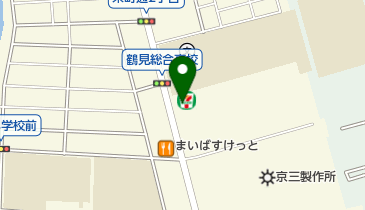 セブンイレブン 横浜平安町2丁目店の地図画像