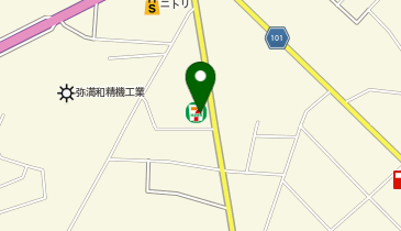 セブンイレブン 米沢成島町1丁目店の地図画像