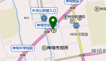 セブンイレブン 神埼市役所前店の地図画像
