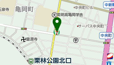 セブンイレブン 高松中央町店の地図画像