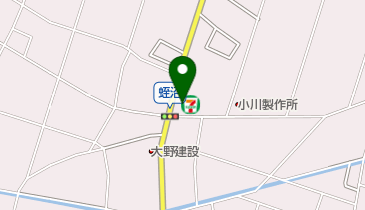 セブンイレブン 邑楽蛭沼店の地図画像