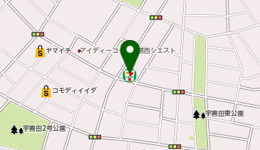 セブンイレブン 江戸川中葛西1丁目店の地図画像