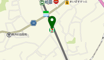 セブンイレブン 横浜杉田3丁目店の地図画像