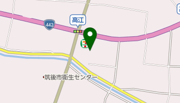 セブンイレブン 筑後高江店の地図画像