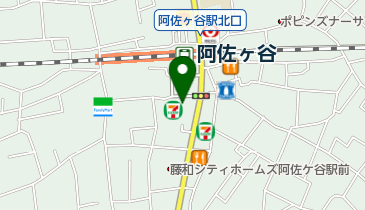 セブンイレブン 阿佐谷駅南口店の地図画像