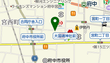 セブンイレブン 府中宮西町2丁目店の地図画像