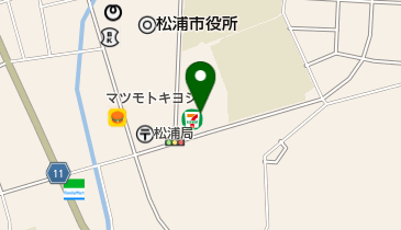 セブンイレブン 松浦志佐中央店の地図画像