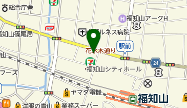 セブンイレブン 福知山駅前町店の地図画像