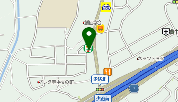 セブンイレブン 豊中桜の町6丁目店の地図画像