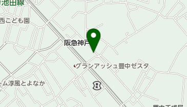 セブンイレブン 豊中千成町店の地図画像