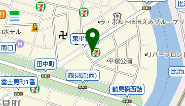 セブンイレブン 広島東平塚店の地図画像