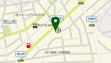 セブンイレブン 尾張旭庄南町2丁目店の地図画像