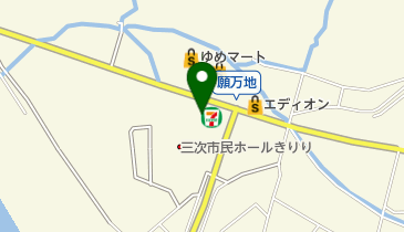 セブンイレブン 三次市三次店の地図画像