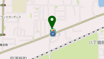 セブンイレブン 高槻安満中の町店の地図画像