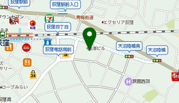 セブンイレブン 杉並荻窪藤澤ビルディング店の地図画像
