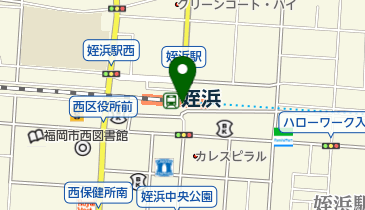 セブン銀行 えきマチ1丁目姪浜 共同出張所の地図画像