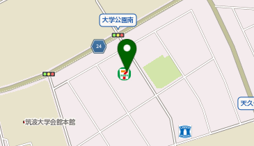 セブンイレブン つくば平塚店の地図画像