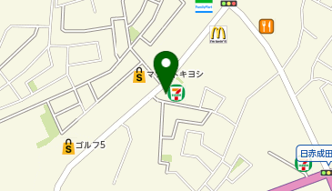 セブンイレブン 成田飯田町西店の地図画像