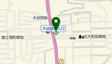 セブンイレブン 大谷店の地図画像