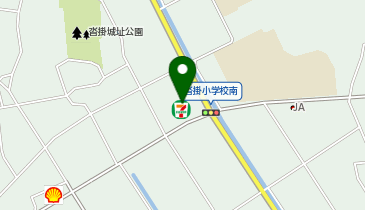 セブンイレブン 豊明沓掛小学校南店の地図画像
