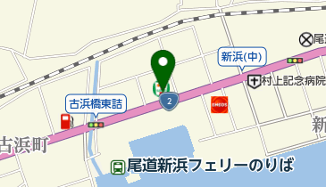 セブンイレブン 尾道新浜2丁目店の地図画像