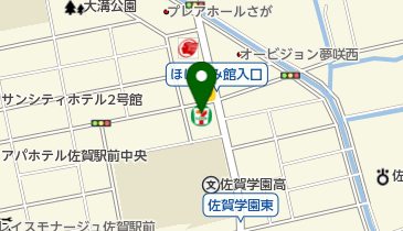 セブンイレブン 佐賀駅前中央2丁目店の地図画像