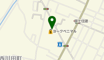 セブン銀行 ヨークベニマル 西川田店 共同出張所の地図画像
