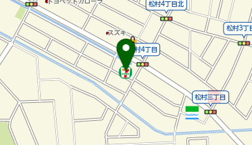 セブンイレブン 金沢松村4丁目店の地図画像