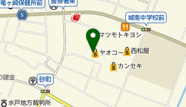 セブン銀行 ヤオコー 竜ヶ崎店 共同出張所の地図画像