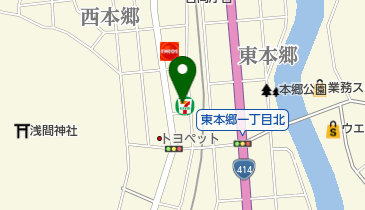 セブンイレブン 下田西本郷店の地図画像