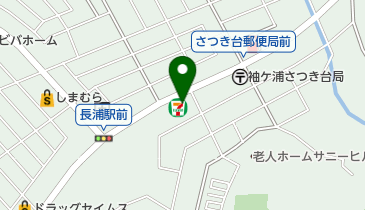 セブンイレブン 袖ヶ浦さつき台店の地図画像