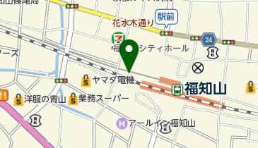 セブン銀行 ビエラ 福知山 共同出張所の地図画像