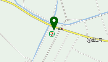 セブンイレブン 登米中田町宝江店の地図画像